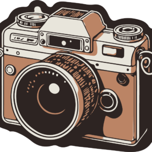 Pink camera
